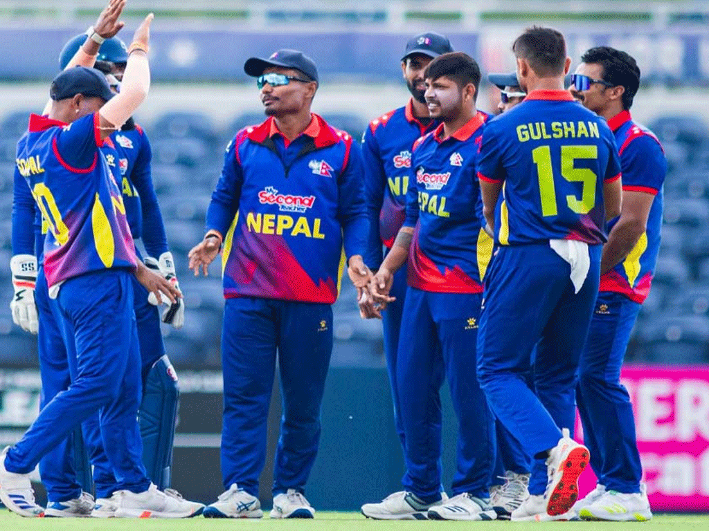 नेपालको पहिलो जित, नन्दनले ५ विकेट लिएसँगै होबार्ट हरिकेन्स ६६ रन पराजित