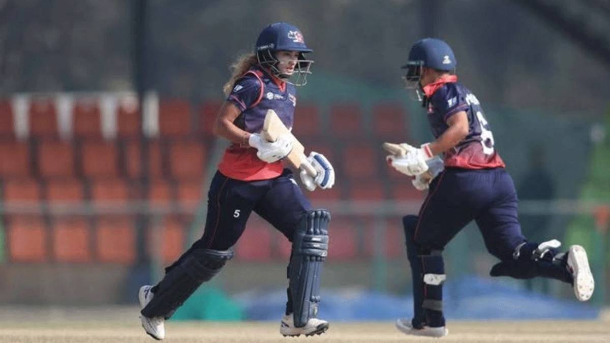 महिला टी-२० विश्वकप ग्लोबल छनोटमा नेदरल्यान्ड्ससँग नेपाल २ रनले पराजित