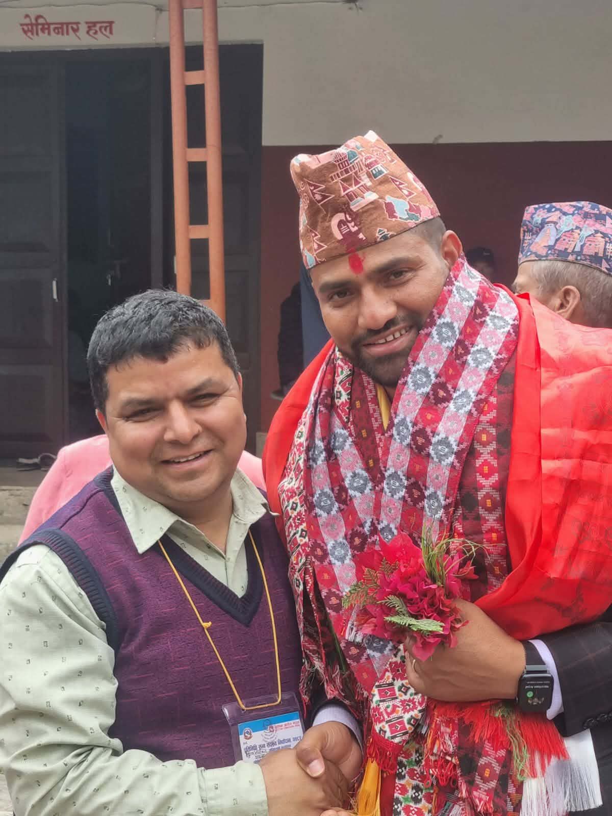 लमजुङमा परिवर्तनको झन्डा फहराउन सहयोग गर्ने सबैलाई धन्यवाद : भोला शर्मा