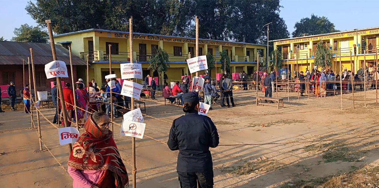 प्रतिनिधि सभा निर्वाचनको मतदान देशैभर शुरु