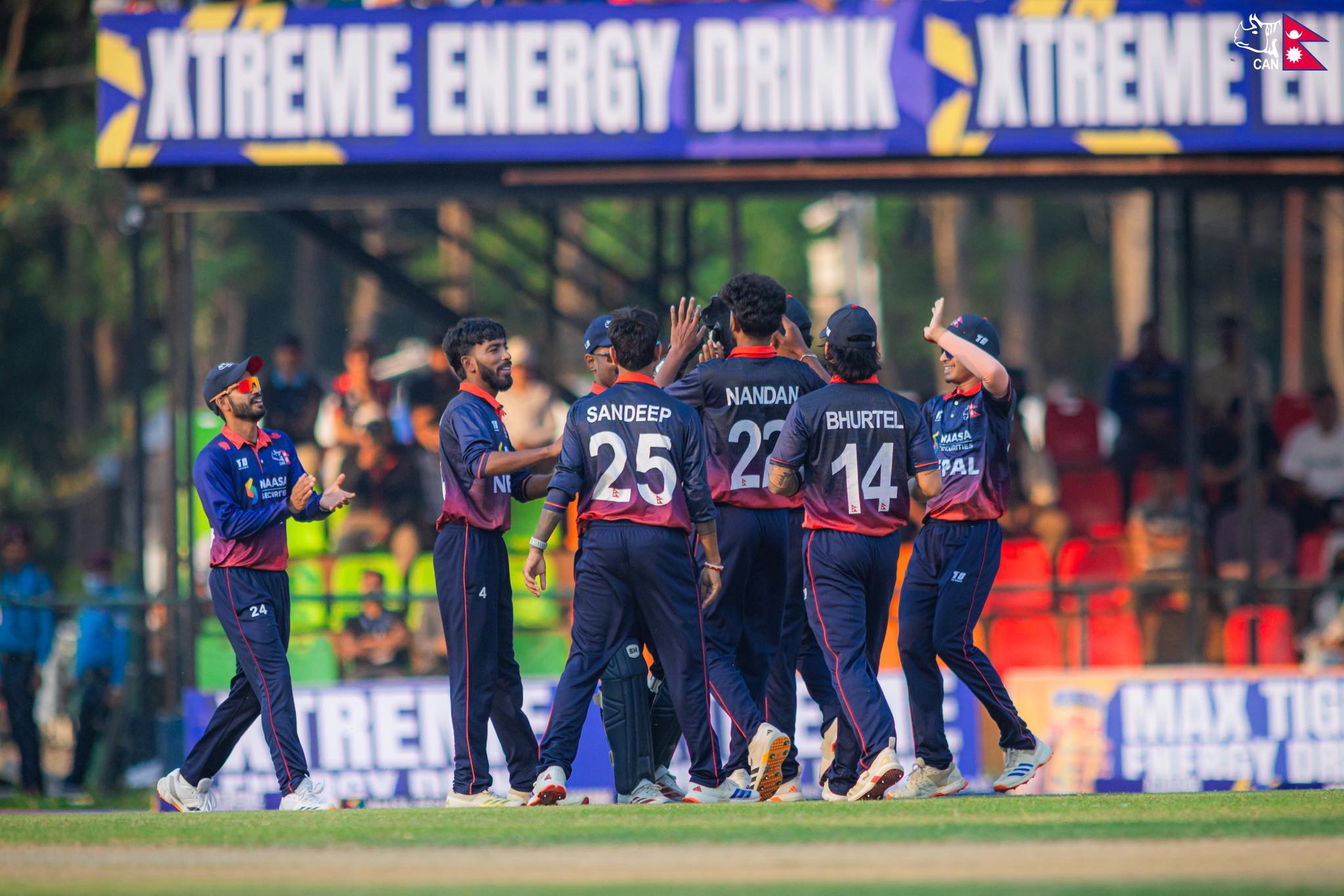 यूएईलाई पराजित गर्दै टी-२० शृङ्खलाको दोस्रो खेलमा नेपाल विजयी