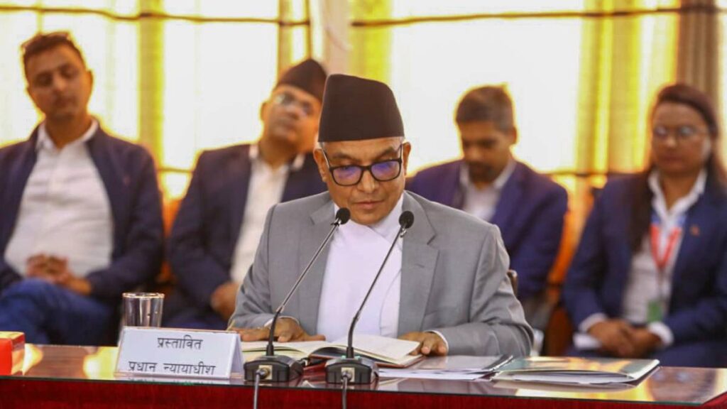 नवनियुक्त प्रधानन्यायाधीश शर्माले भने- स्वतन्त्र न्यायपालिका र सुशासन पहिलो प्राथमिकता